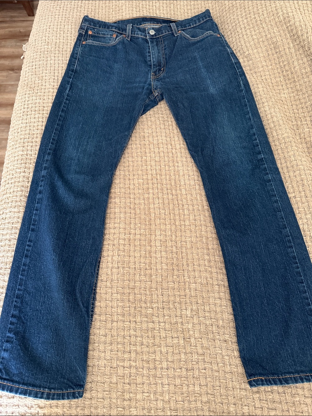 Levi's Men's Dark Blue Bootcut Jeans